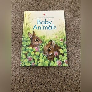 Born Baby Animals Book - Green and Brown Cover